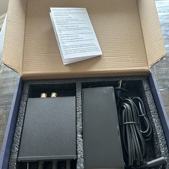 Fosi Audio Hifi Made Fun Home Audio Expert Audio Stereo Receiver Amplifier - Picture 3 of 4